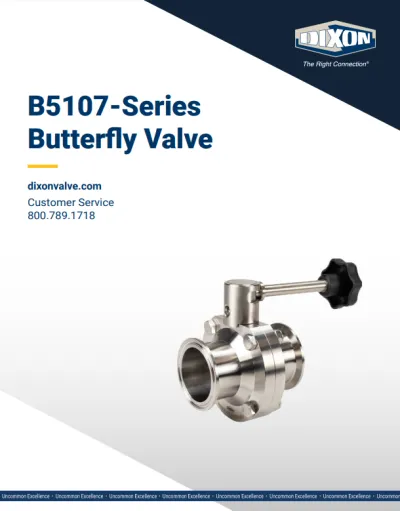 B5107 Butterfly Valve Manual