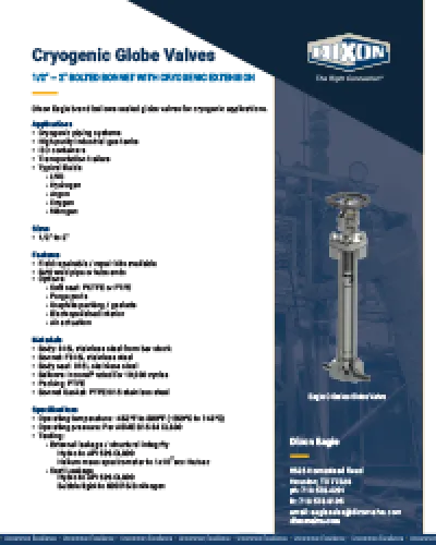 Cryogenic Globe Valves