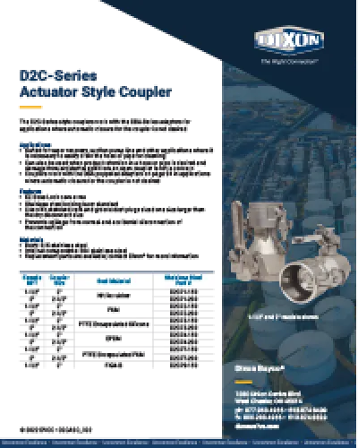 D2C Actuator Style Coupler