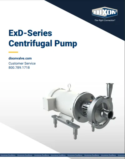 ExD-Series Centrifugal Pump Instructions and Operation