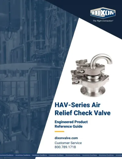HAV-Series Air Relief Check Valve