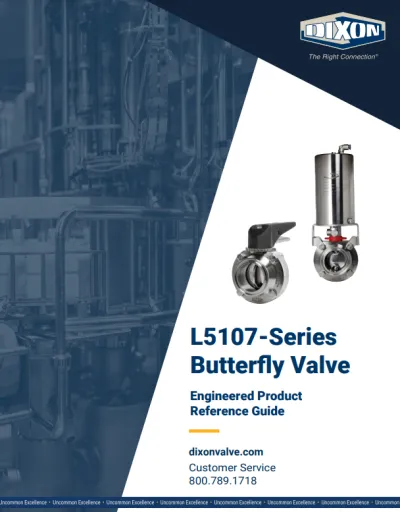 L5107-Series Butterfly Valve Engineered Product Reference Guide
