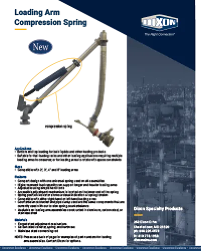 Loading Arm Compression Spring