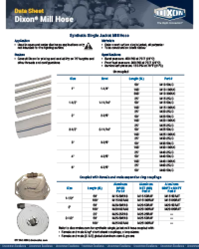 Dixon® Mill Hose