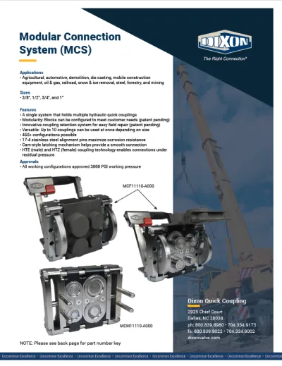 Modular Connection System (MCS)