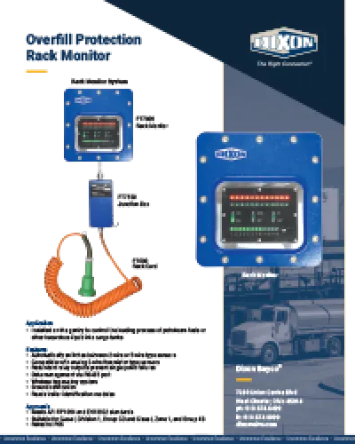 Overfill Protection Rack Monitor