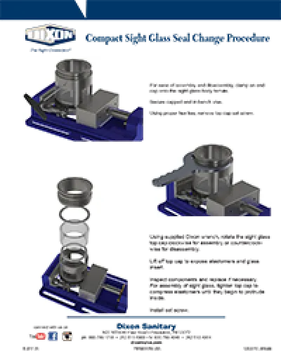 Compact Sight Glass Seal Change Instructions