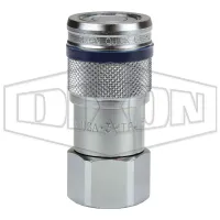 HT-Series Correct Connect® Flushface Female Threaded Coupler