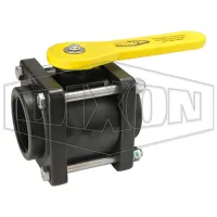 Polypropylene Compact Bolted Ball Valve Female