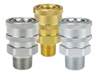 V-Series Unvalved Male Coupler