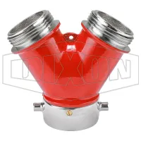 Brass Plain Wye with Pin Lugs