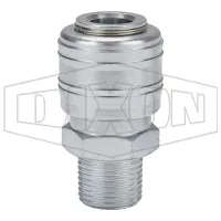 M-Series ARO Pneumatic Automatic Male Threaded Coupler