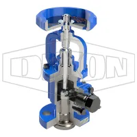 1" Chlorine Angle Valve