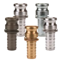 Dixon Cam & Groove Type E Adapter x Hose Shank