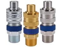 Dix-Lock® N-Series Interchange Male Head x Male Threaded Safety-Lock End Plug