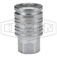 AG-Series Agricultural Push-Pull Poppet Valve Female Threaded Coupler