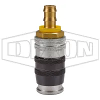 E-z-mate Industrial Coupler Push-Lock Hose Barb