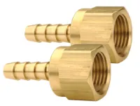 Female 45° SAE Swivel x Hose Barb