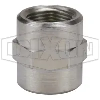 Female NPTF Hex Pipe Coupling