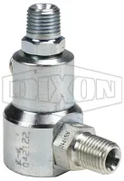 Super swivel 90 degree male nptf x male nptf