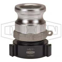Cam & Groove Type A x Female NST (NH) Swivel Adapter