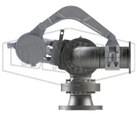 Base Swivel with Counterbalance - Upfeed Right Hand