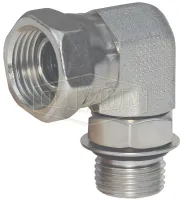 90° SAE O-ring Boss® x Female NPSM Swivel Nut Elbow