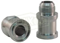 Straight Flange x Male JIC Hydraulic Adapter