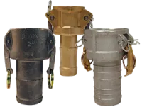 Global type C coupler x hose shank