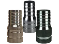 king combination nipple grooved end