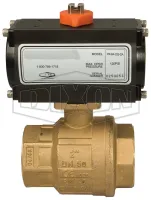 BV2B-Series Pneumatically Actuated Brass Ball Valve