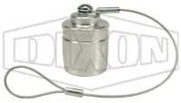 iso-b rigid dust caps aluminum body steel cable h series hydraulic couplings