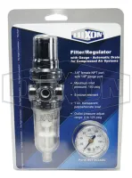 miniature filter regulator, pneumatic fittings