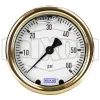 Brass Liquid Filled Center Back Mount Gauge