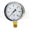 Brass Liquid Filled Lower Mount Gauge