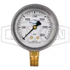 Liquid Filled Lower Mount Stainless Case Gauge