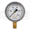Liquid Filled Lower Mount Stainless Case Gauge