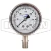 Stainless Liquid Filled Lower Mount Gauge