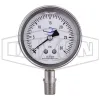 Stainless Liquid Filled Lower Mount Gauge