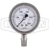 Stainless Liquid Filled Lower Mount Gauge