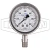 Stainless Liquid Filled Lower Mount Gauge