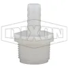 Tuff-Lite® Hose Shank x Male NPT Insert