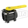 Polypropylene 4-Bolt Ball Valve