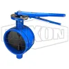 Grooved End Iron Butterfly Valve