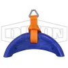 1-1/4" Polyurethane Hose Saddle and nylon sling with D-ring, extended radius