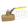 Locking Handle Bronze Ball Valve