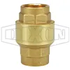 Spring-Loaded Check Valve