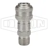 D-Series Pneumatic Automatic Male Threaded Coupler