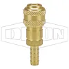 D-Series Pneumatic Automatic Standard Hose Barb Coupler