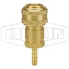 D-Series Pneumatic Automatic Standard Hose Barb Coupler